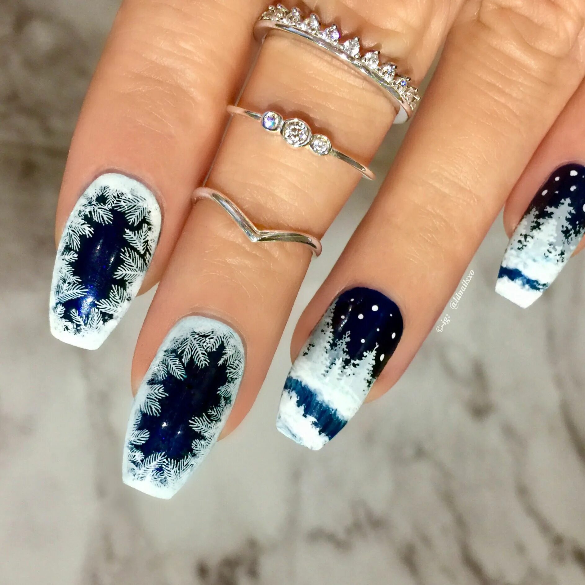 40 Winter Nail Design Ideas for 2025 (Non-Christmas) - Beautiful Dawn Designs Ch