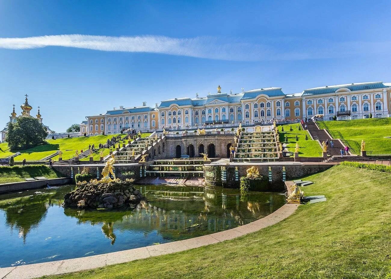 Петергоф. Петергоф дворцово-парковый в Санкт-Петербург. Дворцово-парковый ансамбль Петергофа стиль. Ансамбль Петергофа.