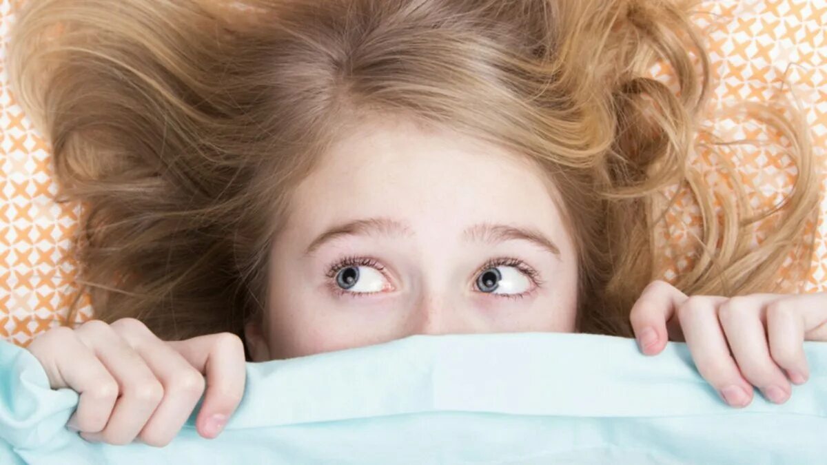 Baby hiding