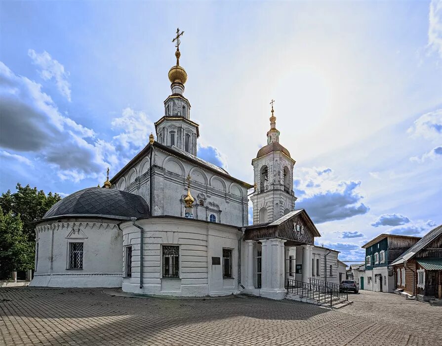 Вознесенская Церковь во Владимире. Вознесенский храм города Владимира. Храм Вознесения Господня (Вознесенка).