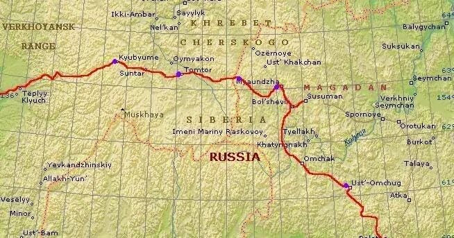 На карте магадан анадырь. Трасса Колыма на карте. Трасса Колыма на карте России. Трасса Якутск Магадан на карте. Автодорога Колыма на карте.