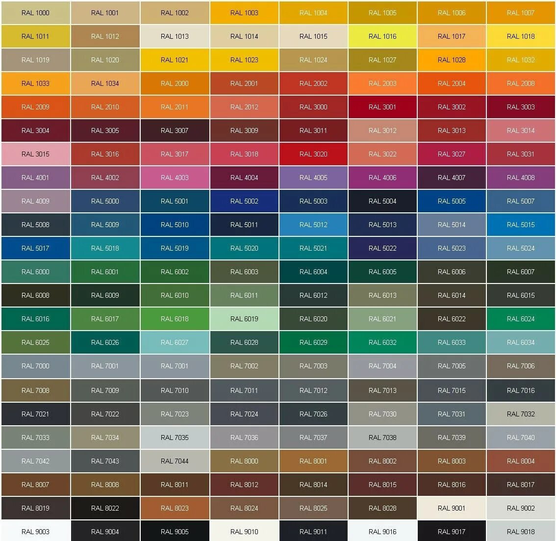 001 color