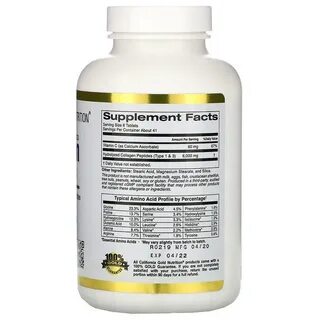 Collagen peptides california gold nutrition
