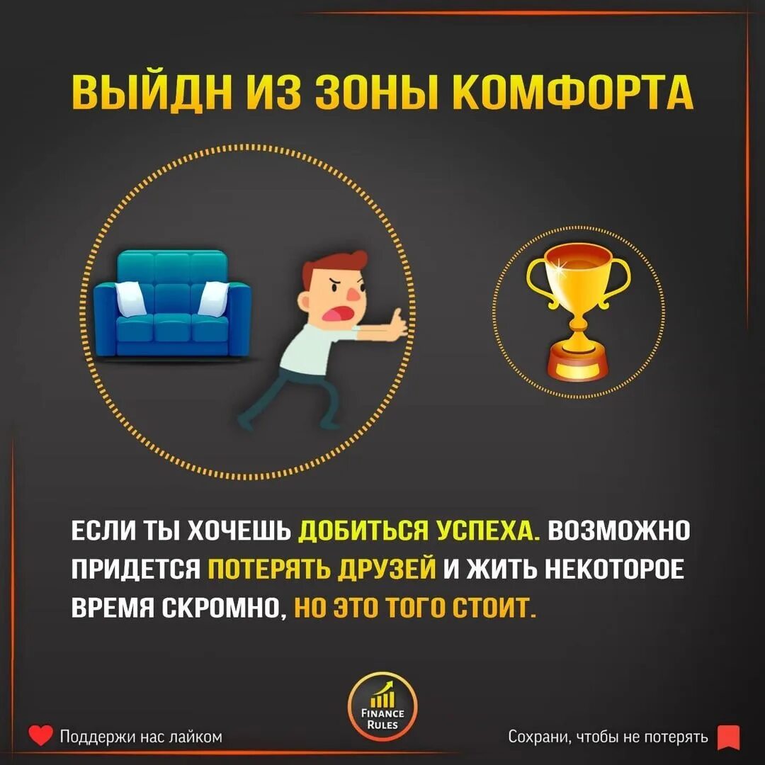 Зона комфортности. Место комфорта.