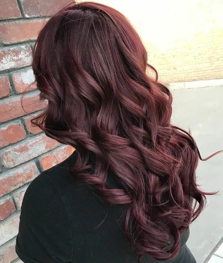 Как выглядит цвет бургунди Pin on Colour Red hair color, Hair color auburn, Bright red hair