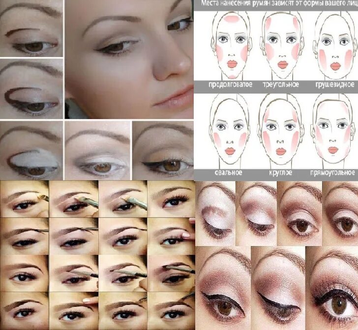 Правильный макияж. Мейкап контурирование лица. Как правильно наносить макияж поэтапно. Пошаговый макияж для начинающих. Макияж пошагово.