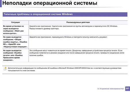 Ошибка операционной системы