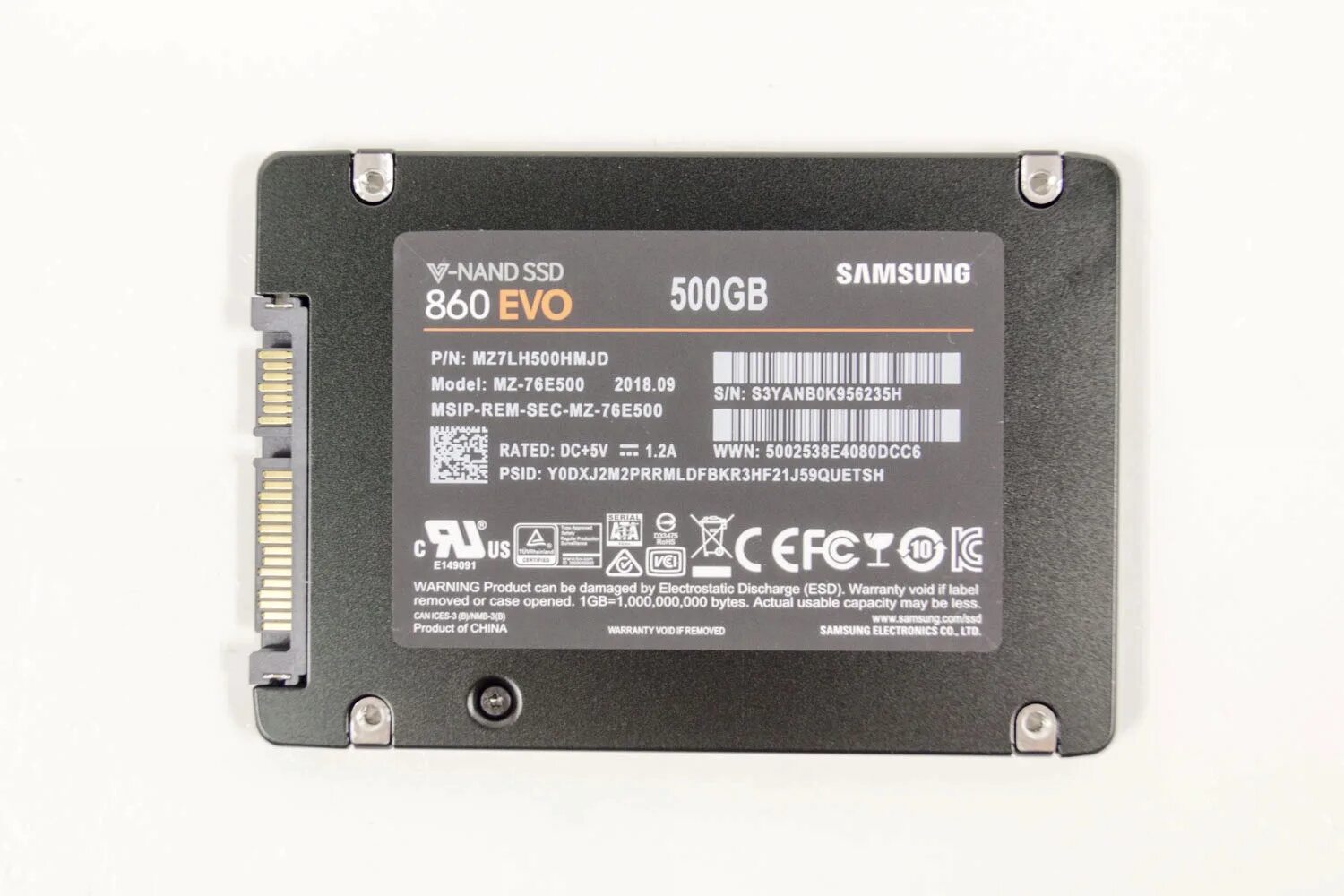 SSD накопитель Samsung 860 EVO 500gb. Samsung 860 EVO 500 GB (MZ-76e500bw). SSD Samsung Pro SATA 500. Твердотельный накопитель Samsung MZ-76e500bw.
