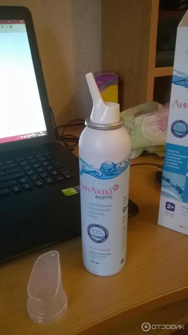Отзыв о Спрей для носа Solopharm "ЛинАква Софт" Недорогой аналог Аквалора.