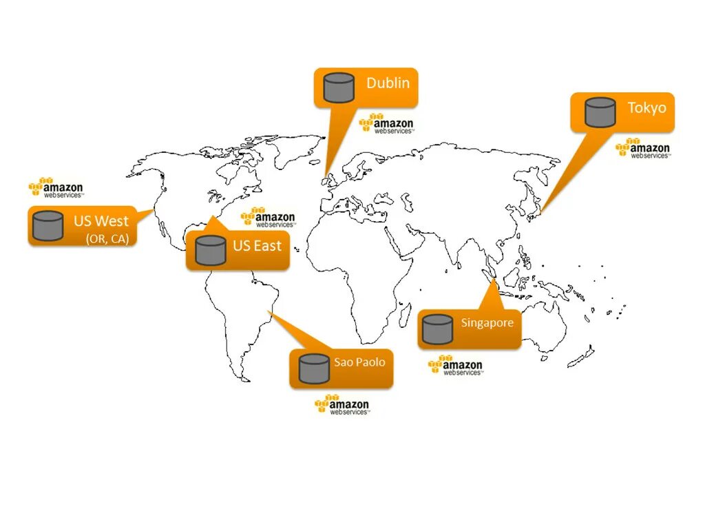 Амазон характеристика. Расположение серверов Амазона. Карта складов Амазон. Карта доставки Amazon. AWS Amazon на карте.