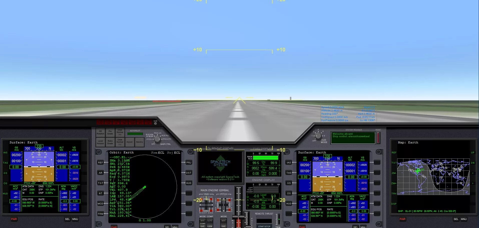 Orbiter space flight simulator 2016. Симулятор управления антенной. Орбитер мфд. Игра орбитер 2016. Orbiter bridge.