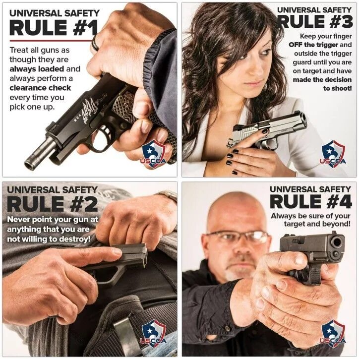 Range safety. Gun safety. universal guns. self defense shotgun. gun safety rules.