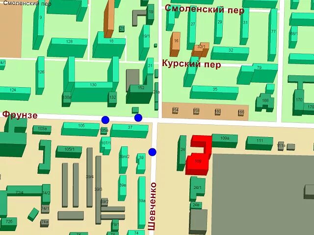 улица фрунзе как доехать