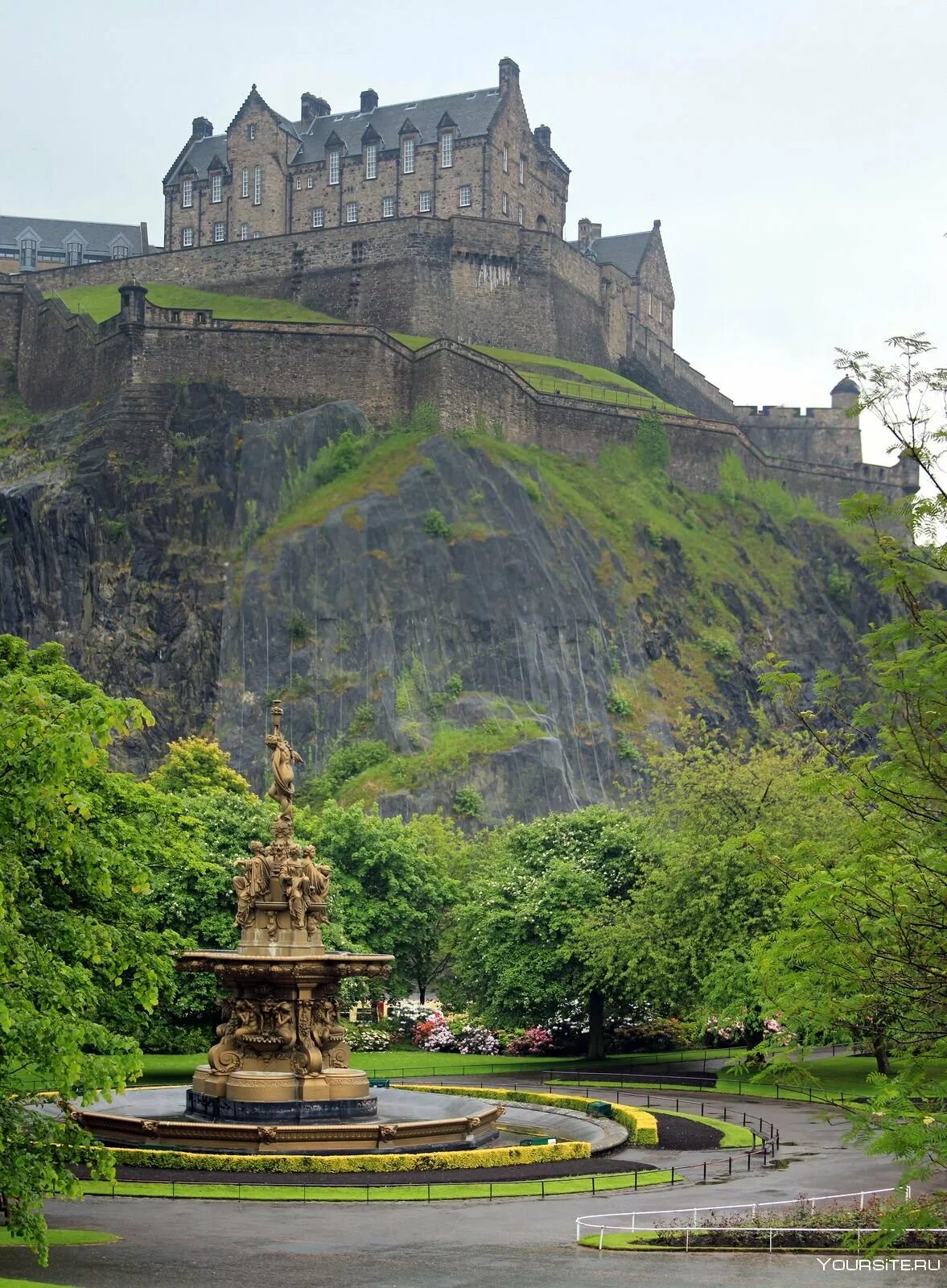 Эдинбургский замок. Эдинбургский замок Edinburgh Castle. Замок Эдинбург в Шотландии. Шотландия достопримечательности Эдинбургский замок. Окрестности замка