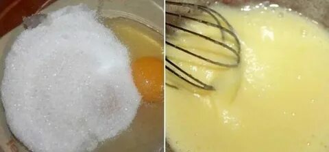 Торт с яйцами сахаром молоком