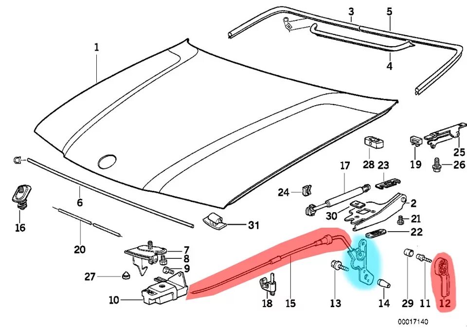Схема замка капота БМВ е39. Схема тросика капота БМВ е36. Уплотнитель капота БМВ е46. Схема троса открытия капота БМВ е39. Как открыть передний капот