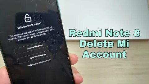 Mi account notes