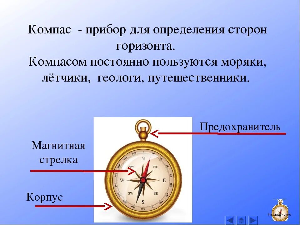 Компас это 2 класс. Компас стороны горизонта. Компас это определение. Ориентирование на местности стороны горизонта. Определить стороны горизонта по компасу.