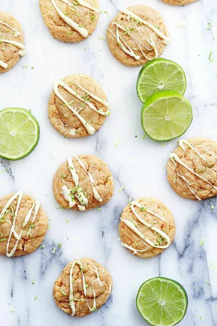 Lime cookie