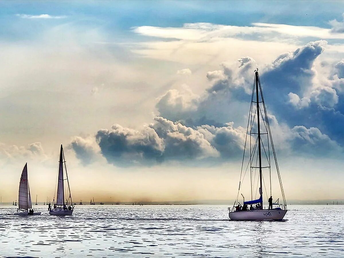 Парусная яхта Финикия. Парусник в море. Море Парус. Корабль вдали. Парус яхты на носу