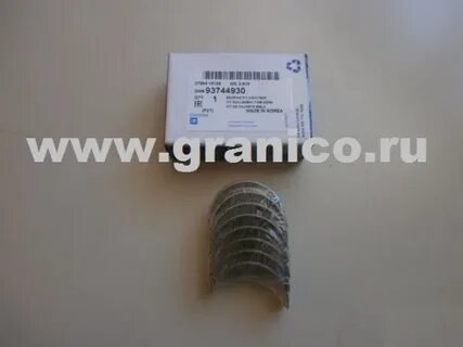 Вкладыши шевроле круз 1.6