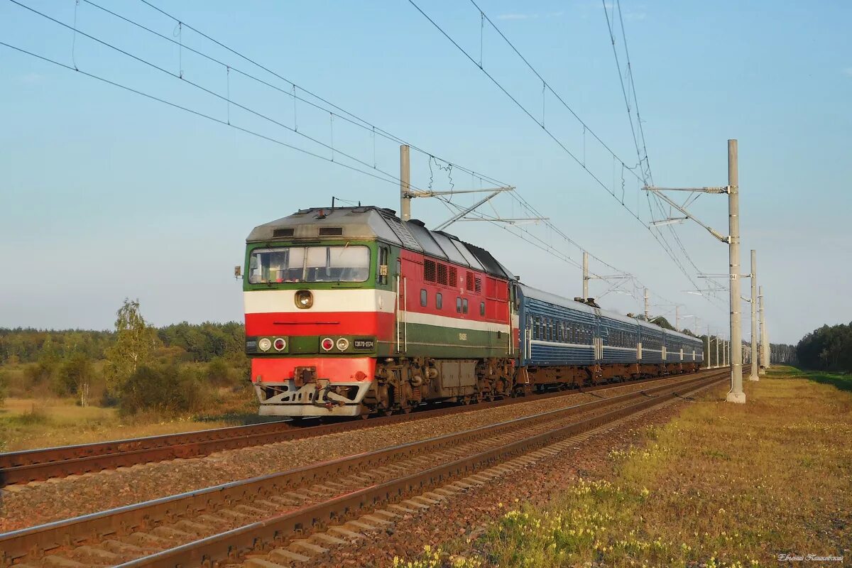 Тэп70-0286. Поезд Гомель. Гомельский поезд. Поезд Брест Гомель. Буда гомель электричка