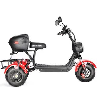 White siberia trike