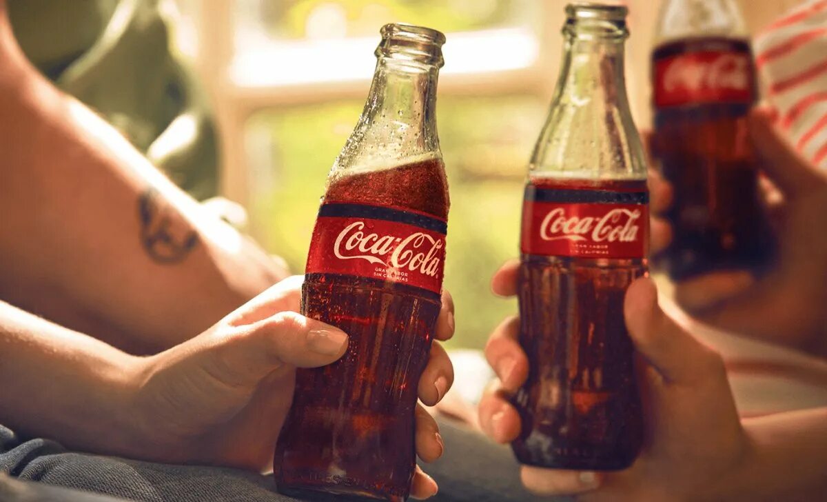 Silent in loss coca cola