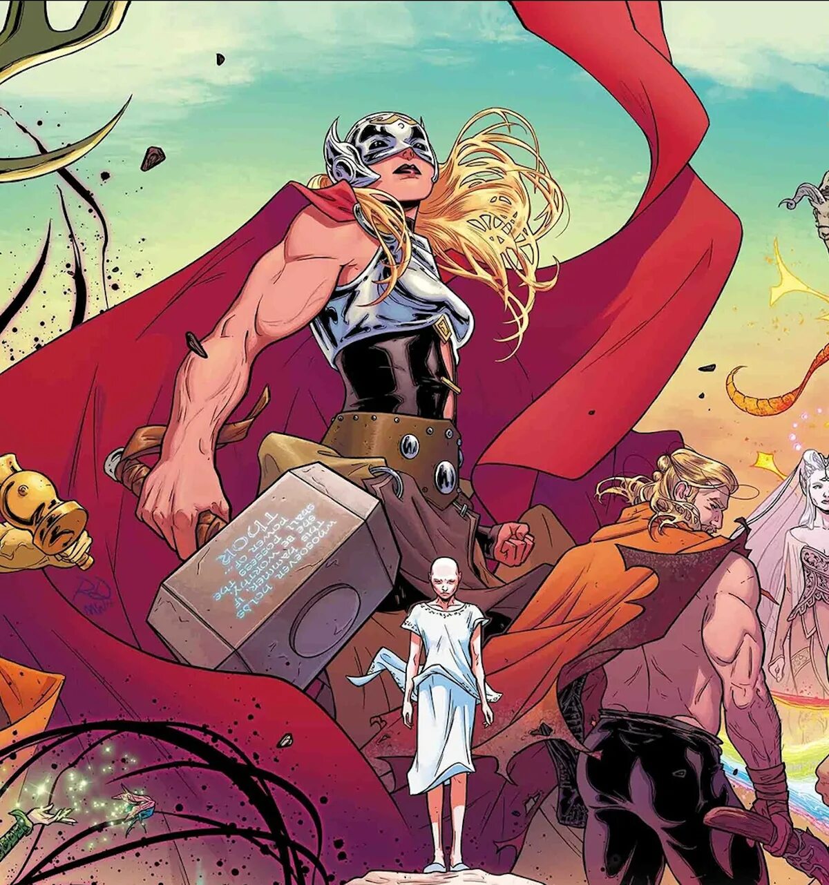 Mighty thor. Могучий тор комикс. Джейн фостер комикс. Тор 19. Джейн фостер тор 4.