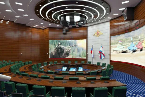 Зал принятия решений. Зал рокоссовского нцуо.