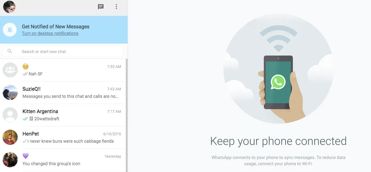 Whatsapp notifications. Whatsapp notifications