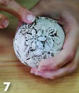 Декоративный шар своими руками