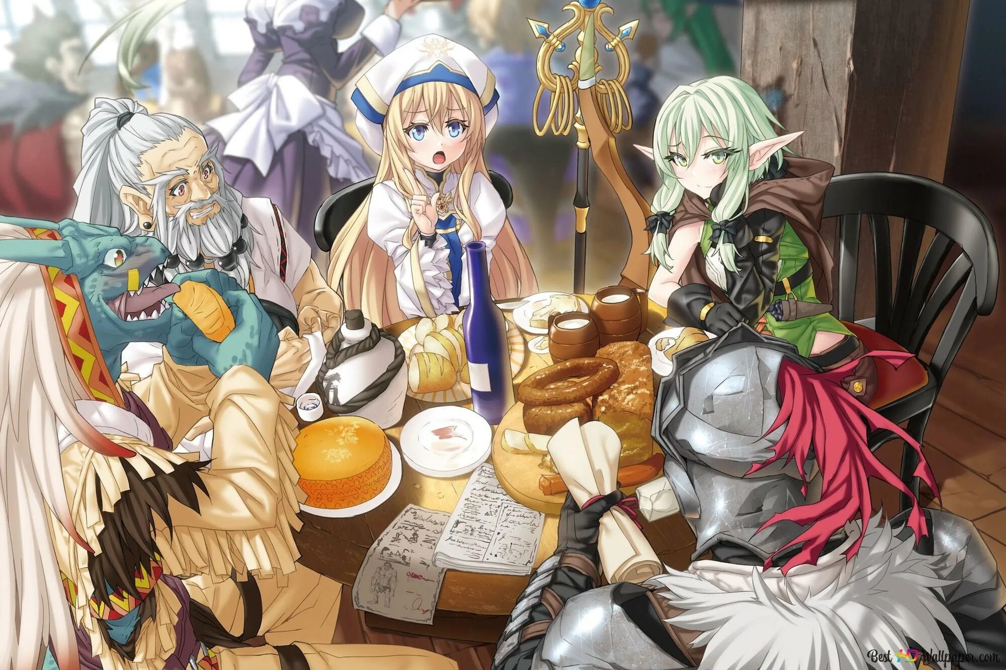 Убивающий гоблинов 2. Убийца гоблинов goblin slayer. goblin slayer гарем. goblin slayer аниме. anime убийца гоблинов.