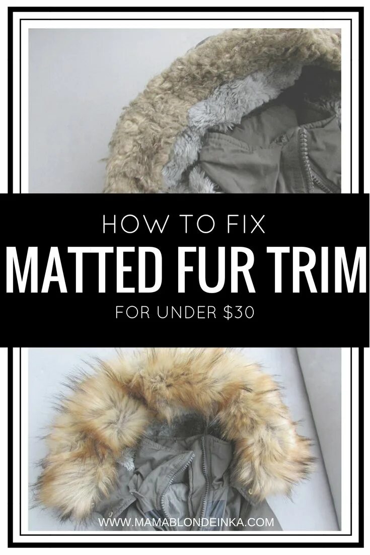 Fix fur. Fix fur