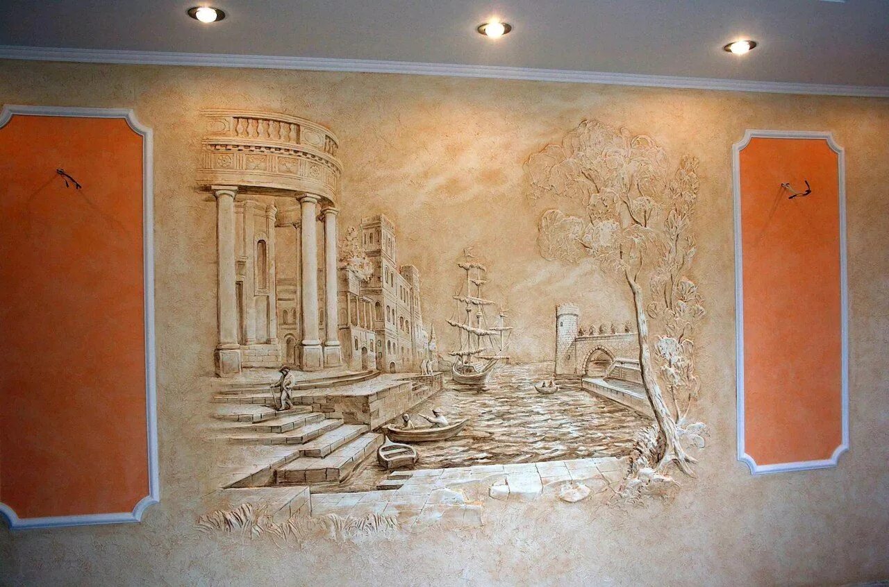 Декоративная штукатурка узоры. Отделка стен рисунком. Отделка стен рисунком. Декоративная штукатурка своими руками. Отделка стен рисунком.