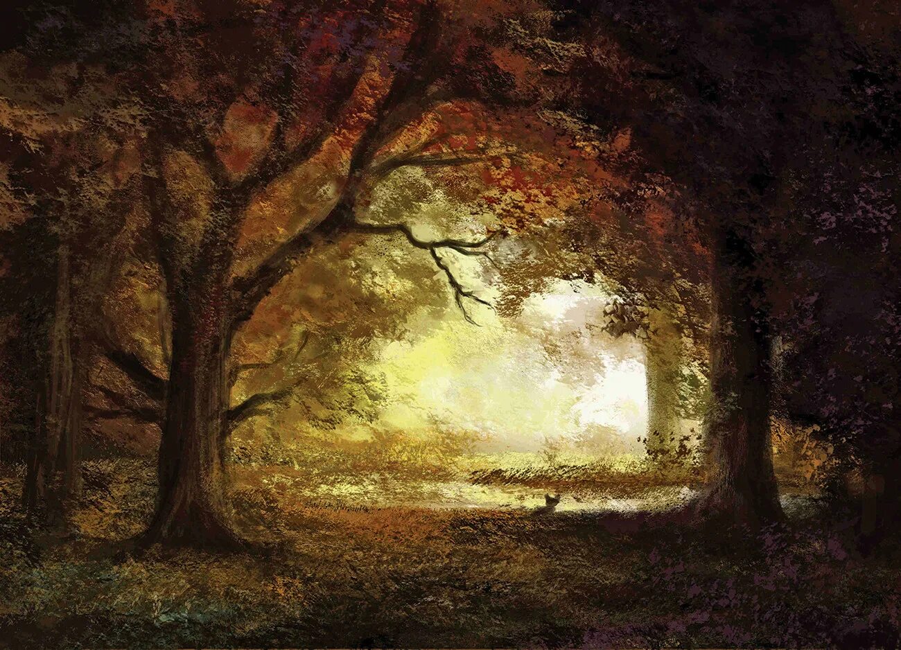 Картина прямо. Albert Bierstadt Sunrise. Forest Sunrise Альберт. Ленни художник пейзаж. Юлий Ленни Лесной пейзаж.