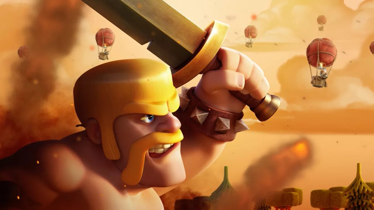 Clash of clans варвары. Варвар клеш рояль. Варвар клэш оф кланс. Барбарин клеш оф клэнс. Лига войн кланов Clash of Clans.