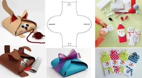 Оформление новогодних подарков своими руками: 45 оригинальных идей на фото