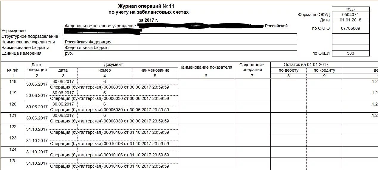 Журнал операций по забалансовым счетам в 1с. Журнал операций в 1с БГУ. Журнал операций 5 в казенном учреждении. Журнал операций 8 в бюджетных учреждениях. Журналы операций в бюджете