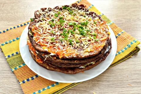 Рецепт пирога с печенью куриной