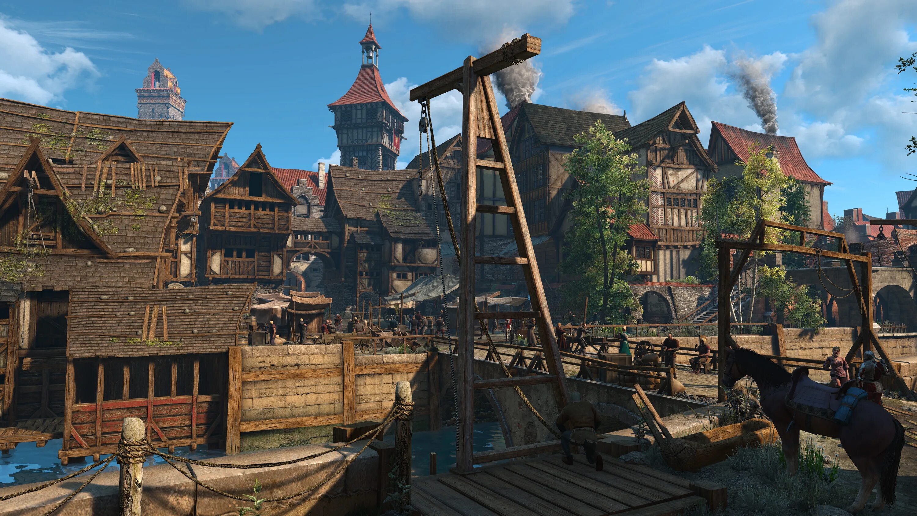 Witcher 3 Novigrad. White Orchard Witcher 3. Ведьмак 3 строения. Witcher 3 Wild Hunt in House.