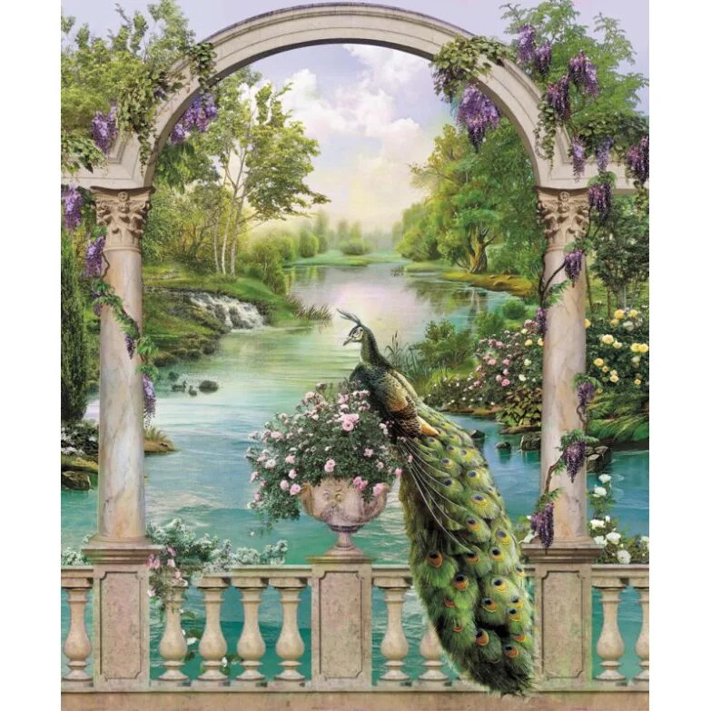 Красивый сад. Райский сад отзывы. Фреска павлины affresco. Эдемский райский сад картина. Фреска райский сад.