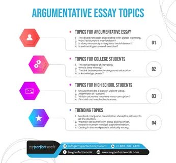 Top 100+ Argumentative Essay Topics Tips and Guidance.