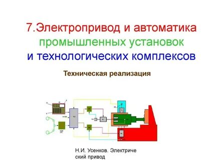 Электроника электропривода