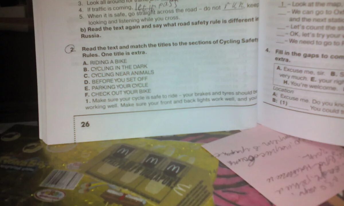 Match the titles to the descriptions. Match the titles to the Routines one title is Extra 5 класс. Read the text and Match the titles to the Sections of Cycling Safety Rules one title is Extra ответ. Match the occasions to the descriptions of the Daily Routine. One title is Extra. Ответы. Match the occasions to the Invitations one title is Extra решение.