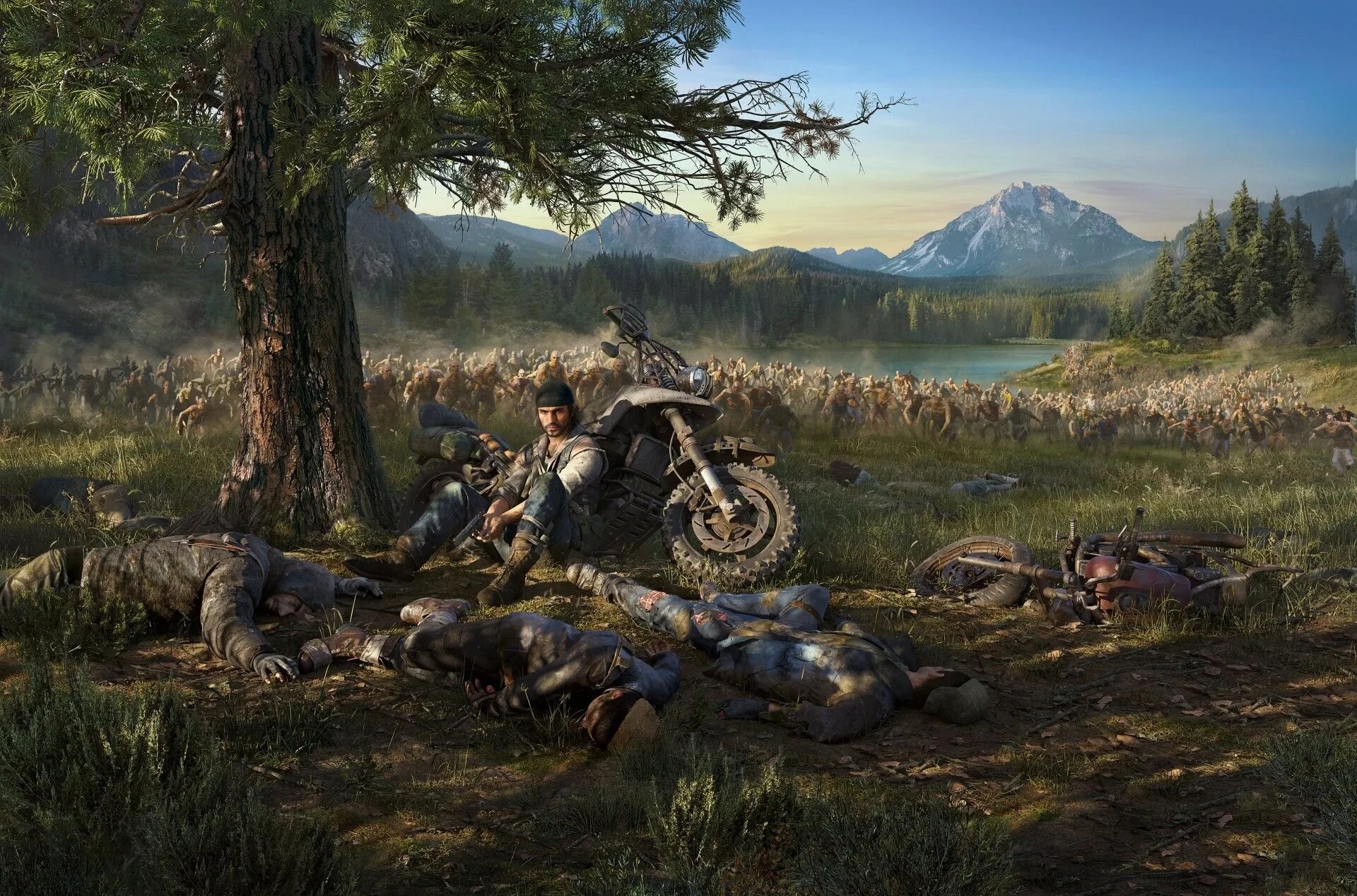 Игры 4 колеса. Days gone. Игра Days gone. Days gone (ps4,русская версия). Дикон сент Джон Days gone.