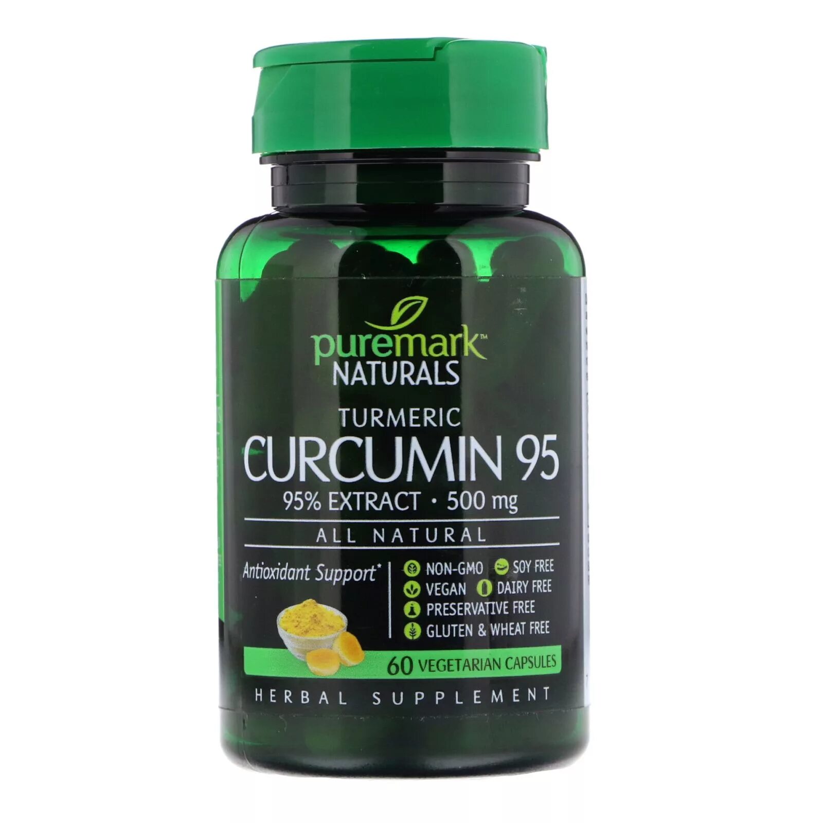 Curcumin 95, 500 MG, 45 Vegetarian Capsules. Куркумин 95. H 500 антиоксидант. Куркумин айхерб. H 500 500 0