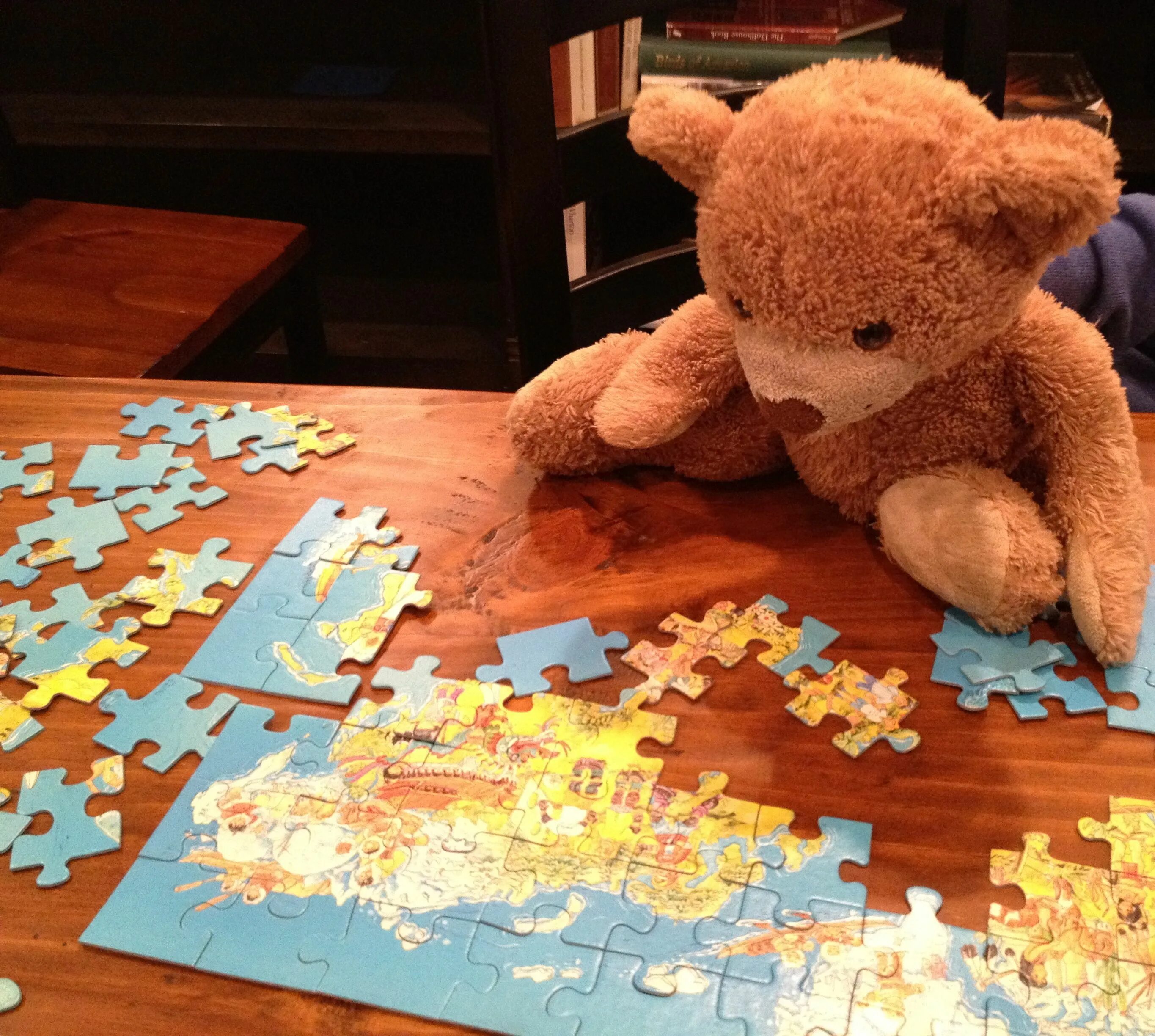 Make puzzle. Happy puzzle game.