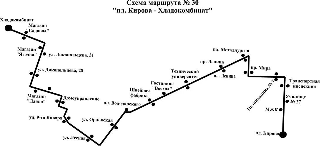 Карта автобусов комсомольск на амуре