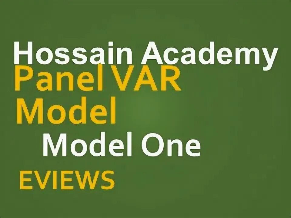 Var mode. The cointegrated var model.